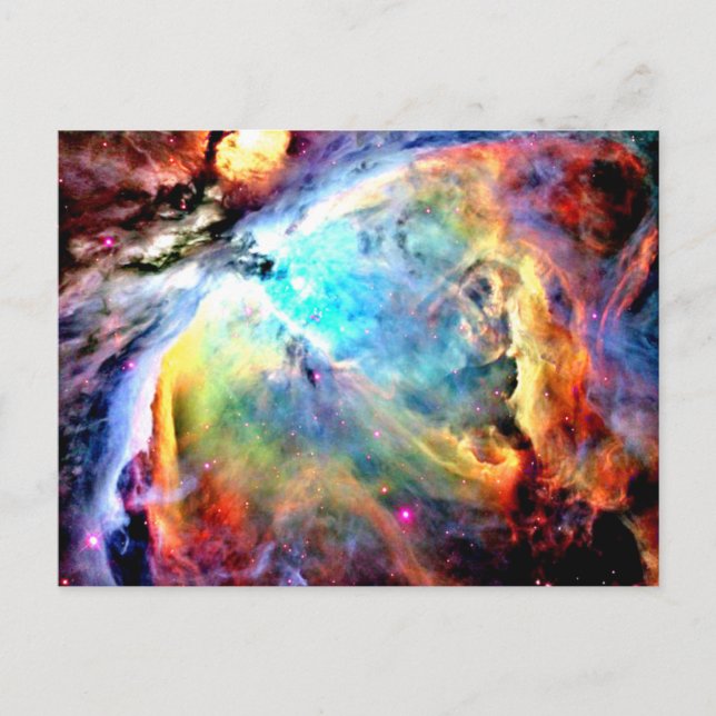 Orion Nebula Vykort (Framsida)