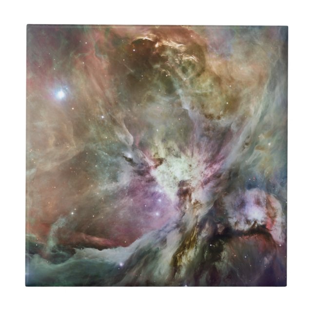 Orion Nebulapastell Kakelplatta (Framsidan)