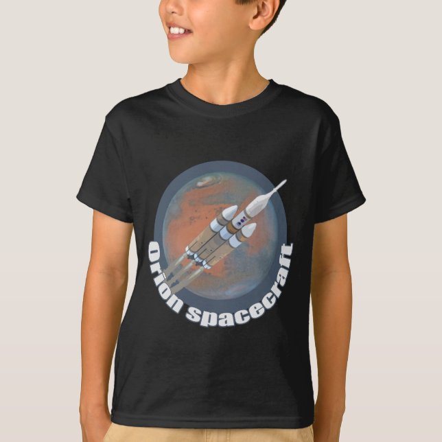 Orion rymdskepp tee (Framsida)