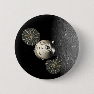 Orion Spacecraft i Lunar Orbit Knapp