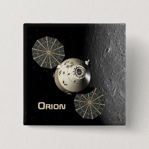 Orion Spacecraft i Lunar Orbit Knapp