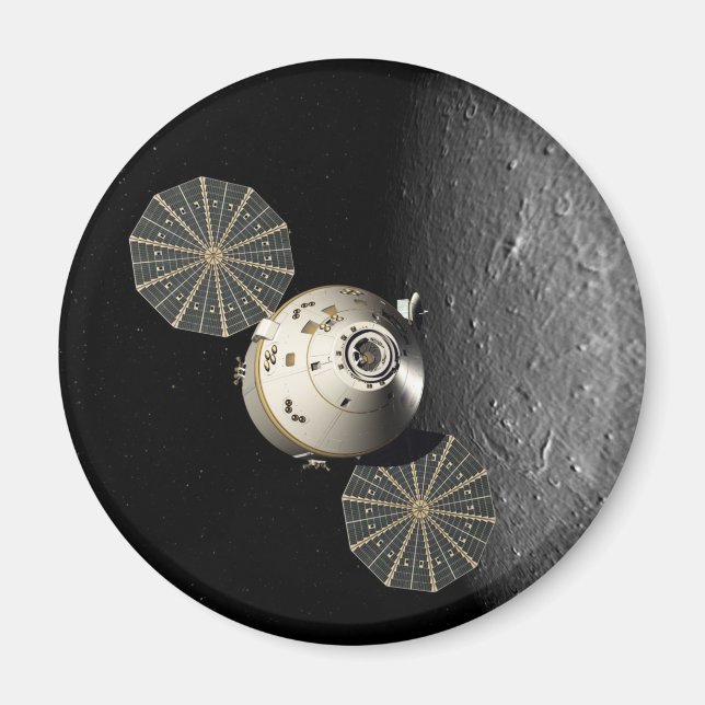 Orion Spacecraft i Lunar Orbit Magnet (Framsidan)