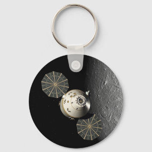Orion Spacecraft i Lunar Orbit Nyckelring