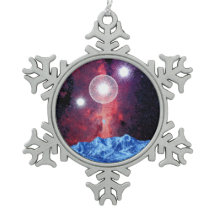 Orion stjärnagalax över bergutrymme