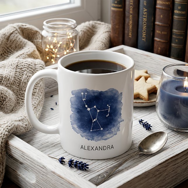 Orion stjärnbild Anpassat namn  Kaffemugg (Skapare uppladdad)