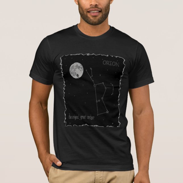 Orion underbar bågskytt i himmlen t-shirt (Framsida)
