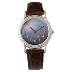 Orionnebulosan astronomi blå brun beige himmel stj armbandsur