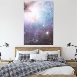 Orionnebulosan astronomi blå brun beige himmel stj canvastryck