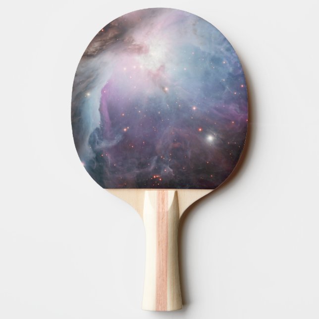 Orionnebulosan astronomi blå brun beige himmel stj pingisracket (Baksidan)