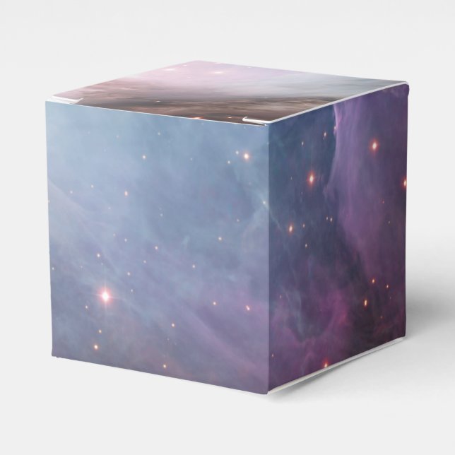 Orionnebulosan astronomi blå brun beige himmel stj presentaskar (Framsidan Sidan)