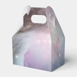 Orionnebulosan astronomi blå brun beige himmel stj presentaskar