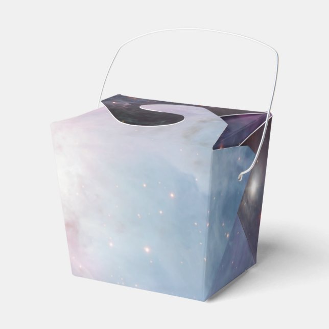 Orionnebulosan astronomi blå brun beige himmel stj presentaskar (Framsidan Sidan)
