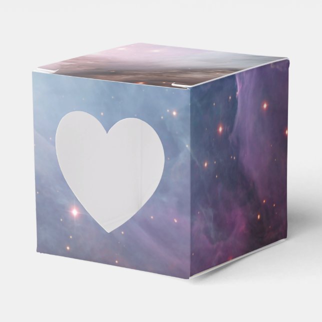 Orionnebulosan astronomi blå brun beige himmel stj presentaskar (Framsidan Sidan)