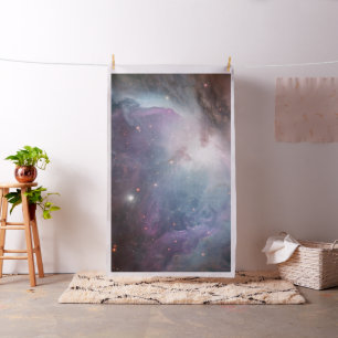 Orionnebulosan astronomi blå brun beige himmel stj tyg