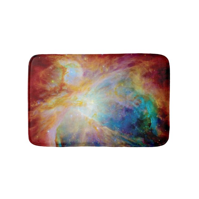 Orionnebulosan Hubble Spitzer Teleskop Rymdbild Badrumsmatta (Framsidan)