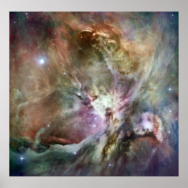 Orionnebulosan Poster (Framsidan)