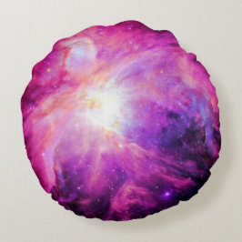 Orionnebulosan Rosa Lila Galax Rund Kudd Kudde