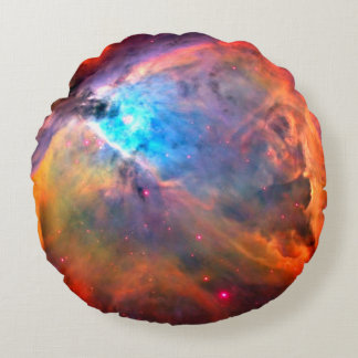 Orionnebulosan Rymdgalax hög kontrast Rund Kudde