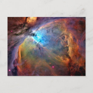 Orionnebulosan vykort