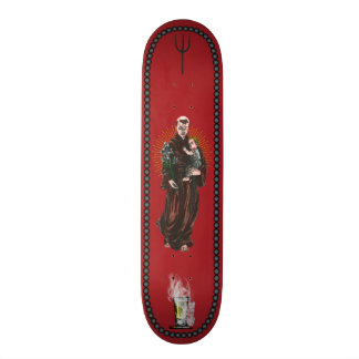Orisha Eshu Saint Anthony of Padua Mini Skateboard Bräda 18,5 Cm