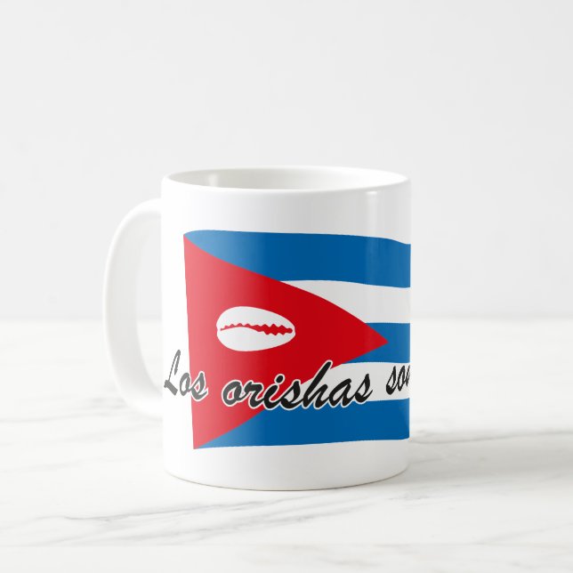 Orishas de Cuba mug Kaffemugg (Framsida vänster)