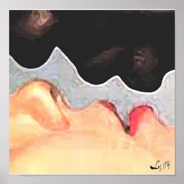 orishas kiss by Liz Loz Poster (Framsidan)