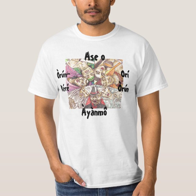 Orishas Tee Shirt (Framsida)