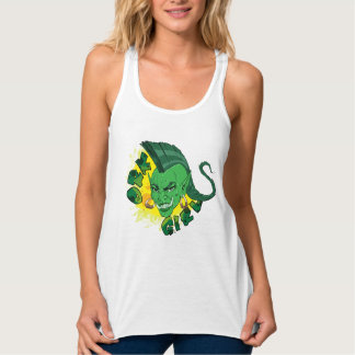 ORK GIRL-tanktop Linne Med Racerback