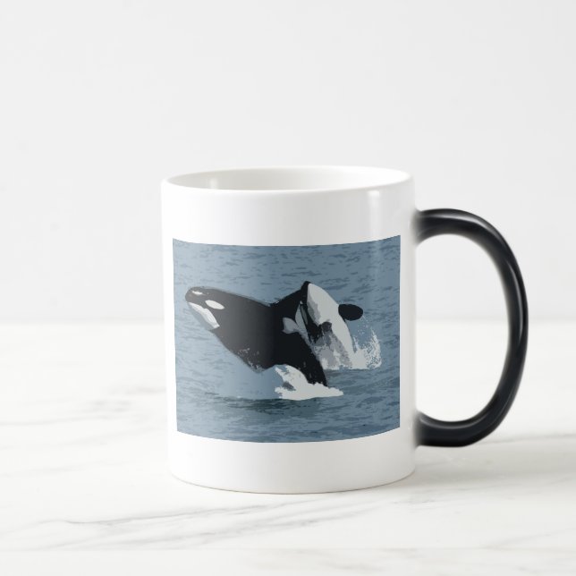 Orka val magisk mugg (Höger)