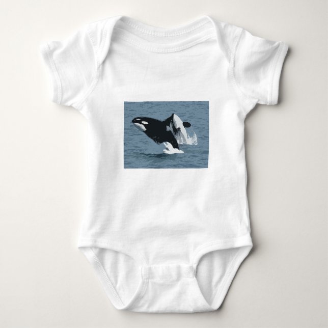Orka Whale Tee Shirt (Framsida)