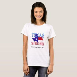 Orkan Harvey starka Texas Tee Shirt