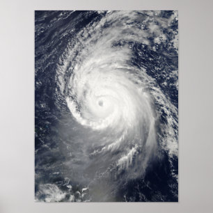 Orkan Igor i Atlanticet Ocean Poster