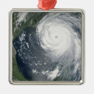Orkan Katrina 2 Julgransprydnad Metall