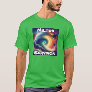 Orkan Milton Survivor Florida Storm T Shirt