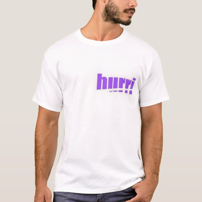 Orkan som skivas t-shirt (Framsida)