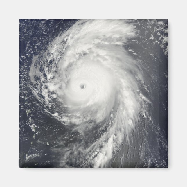 Orkanen Bill av Lesser Antilles Magnet (Framsidan)