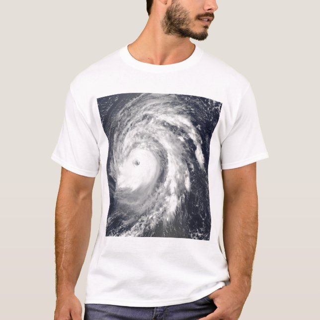 Orkanen Bill i Atlanten Tee Shirt (Framsida)