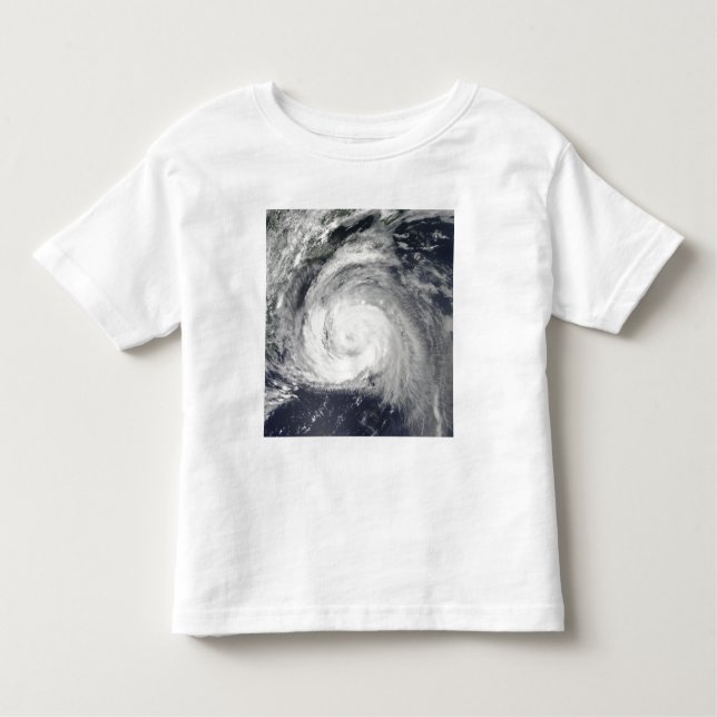 Orkanen Bill utanför Öster Kusten Tee Shirt (Framsida)