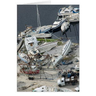 Orkanen Charley Aftermath, augusti 2004 OBS Kort