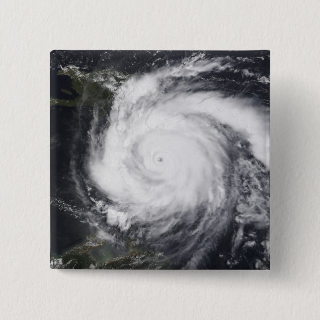 Orkanen Dean i Atlanten och karribböna Knapp (Framsida)