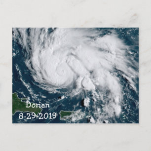 Orkanen Dorian 8-29-2019 Vykort