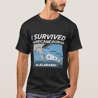 Orkanen Dorian Alabama Survivor T Shirt
