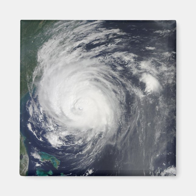 Orkanen Earl som betar North Carolina kusten Magnet (Framsidan)