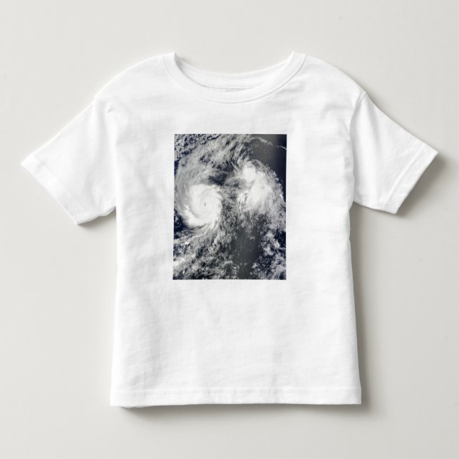 Orkanen Felicia och Storm Enrique öster av Haw Tröja (Framsida)