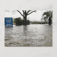 Orkanen Florence Wilmington NC
