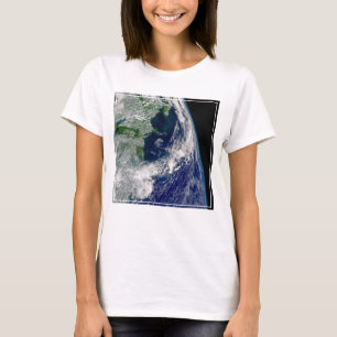Orkanen Frances på en deljord. T Shirt
