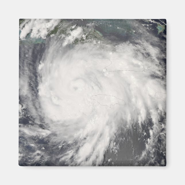 Orkanen Gustav over Jamaica Magnet (Framsidan)