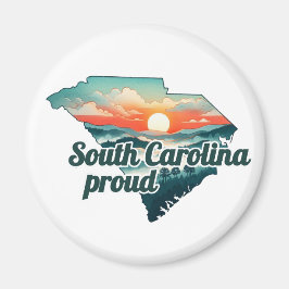 Orkanen Helene Fundraiser South Carolina Strong Magnet