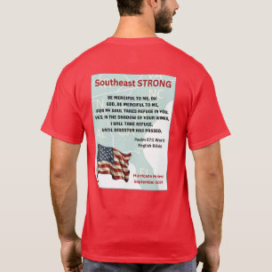 Orkanen Helene Red Organisation Volunteer T Shirt