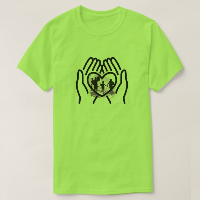 Orkanen Helene Survivor Support Storm Flood T Shirt (Design framsida)